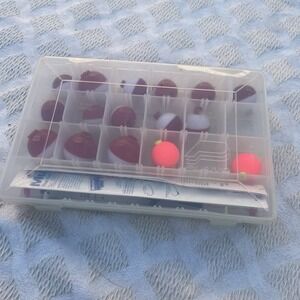 Vintage/New Fishing Tackle Lot Bobbers Fish Hooks NOS